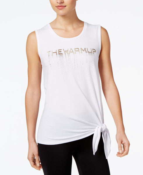 Jessica Simpson Thewarmup Juniors Tie Hem Tank Top
